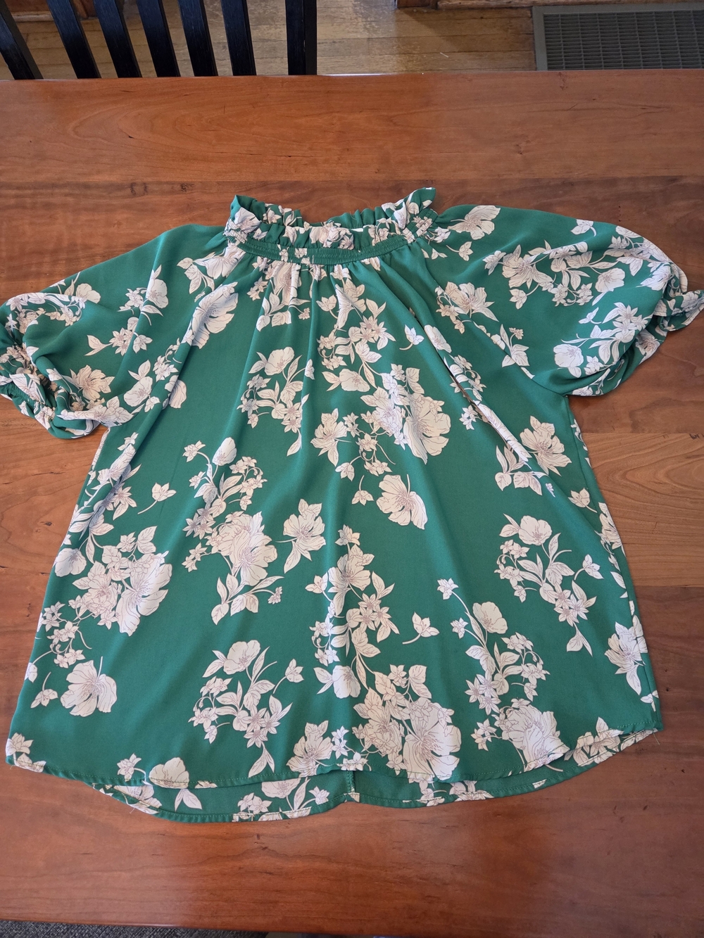 Sienna Sky Green Floral Blouse